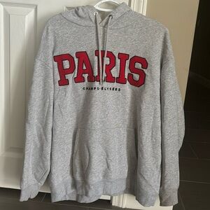 This is a Hoodie with “Paris” in the front